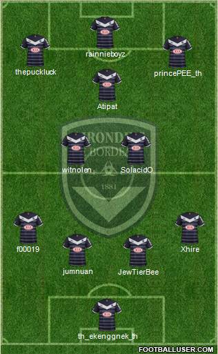 FC Girondins de Bordeaux Formation 2012