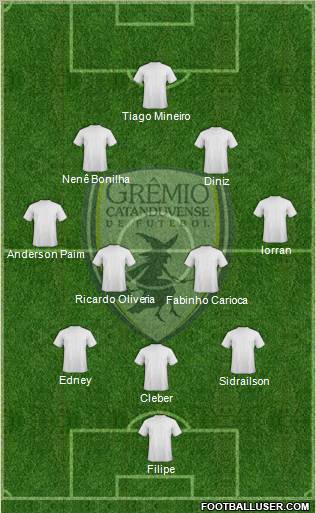 Grêmio Catanduvense de F Formation 2012