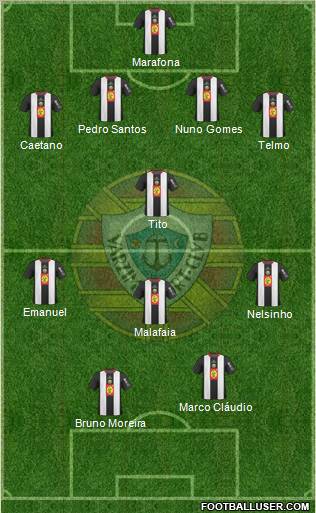 Varzim Sport Clube Formation 2012