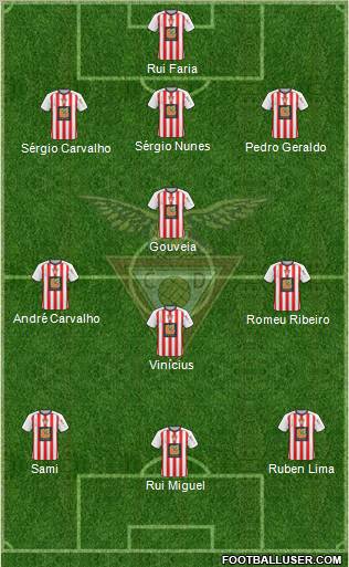 Clube Desportivo das Aves Formation 2012