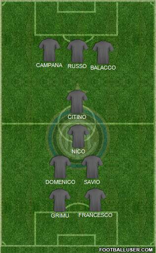 F.C. Internazionale Formation 2012