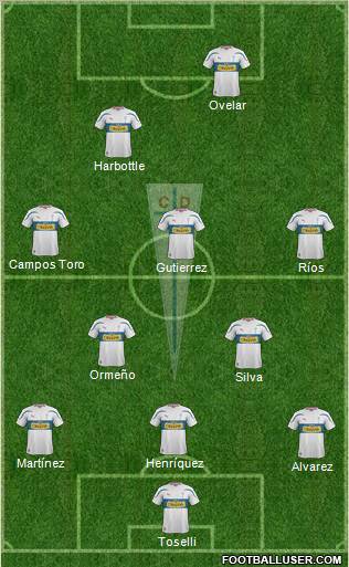 CD Universidad Católica Formation 2012