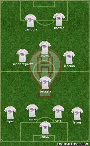 Huracán Formation 2012