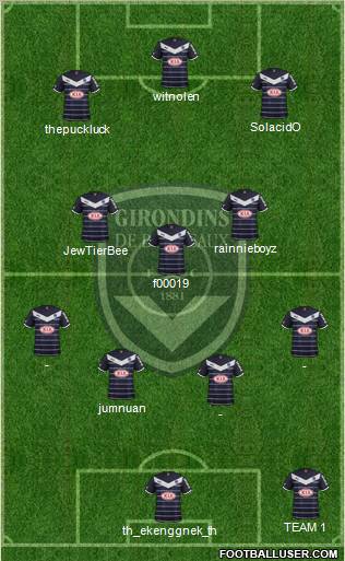FC Girondins de Bordeaux Formation 2012