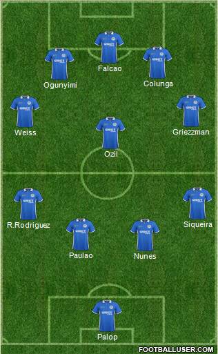 Wigan Athletic Formation 2012