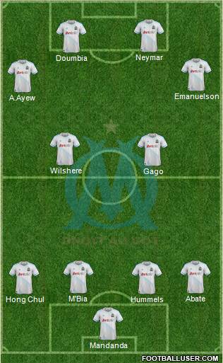 Olympique de Marseille Formation 2012