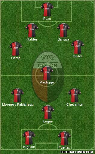 Colón de Santa Fe Formation 2012