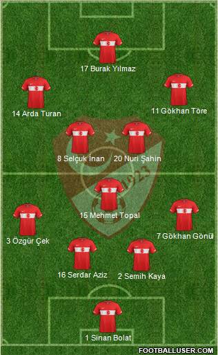 Turkey Formation 2012