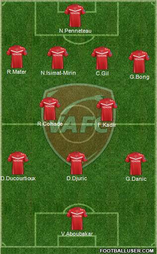 Valenciennes Football Club Formation 2012