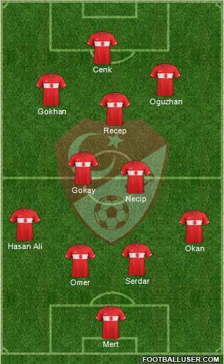 Turkey Formation 2012