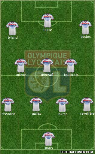 Olympique Lyonnais Formation 2012