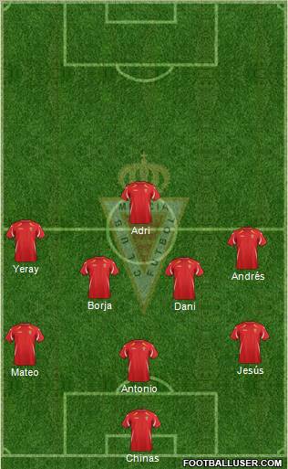 Real Murcia C.F., S.A.D. Formation 2012