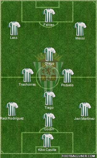 Córdoba C.F., S.A.D. Formation 2012