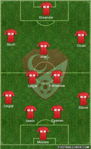 Turkey Formation 2012