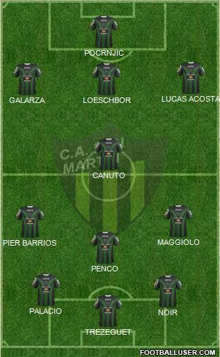 San Martín de San Juan Formation 2012