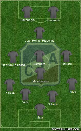 Juventud Antoniana de Salta Formation 2012