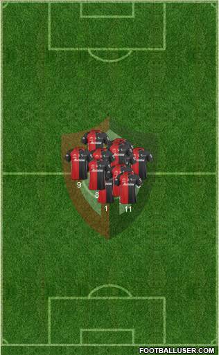 Club Deportivo Atlas Formation 2012