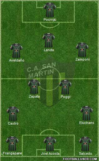 San Martín de San Juan Formation 2012