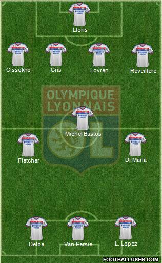 Olympique Lyonnais Formation 2012