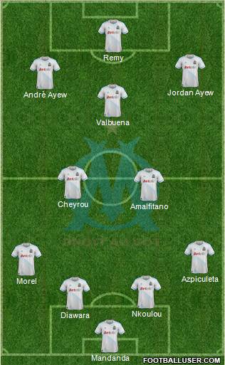 Olympique de Marseille Formation 2012