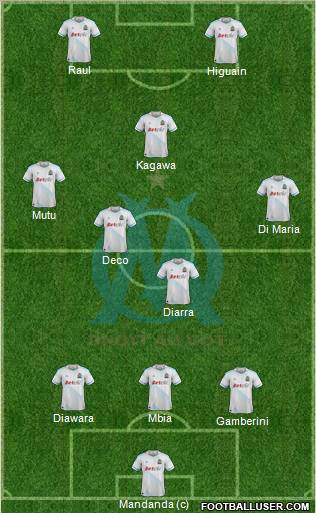 Olympique de Marseille Formation 2012