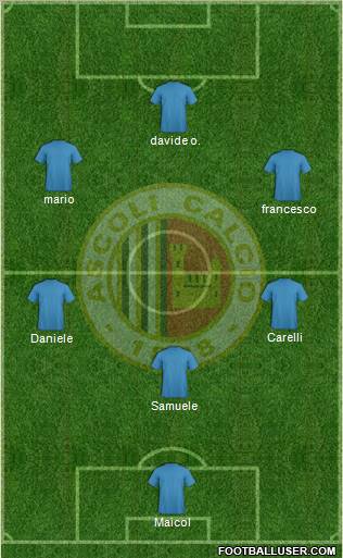 Ascoli football formation