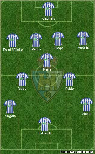 S.D. Ponferradina Formation 2012