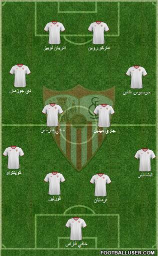 Sevilla F.C., S.A.D. Formation 2012