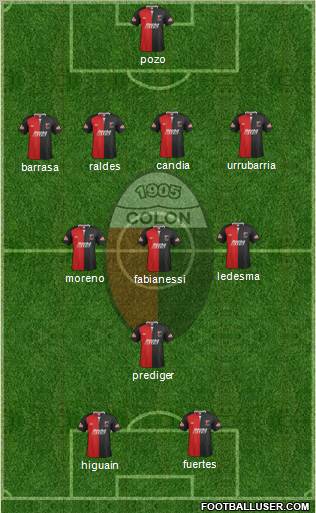 Colón de Santa Fe Formation 2012