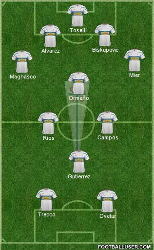 CD Universidad Católica Formation 2012