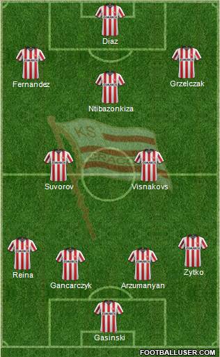 Cracovia Krakow Formation 2012