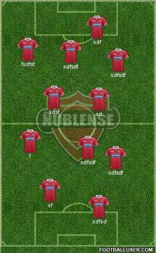 CD Ñublense S.A.D.P. football formation