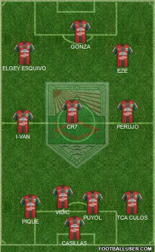 Rampla Juniors Fútbol Club Formation 2012