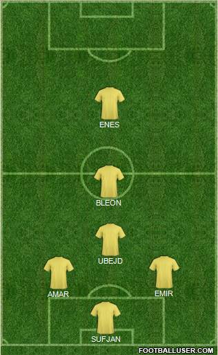Champions League Team Formation 2012