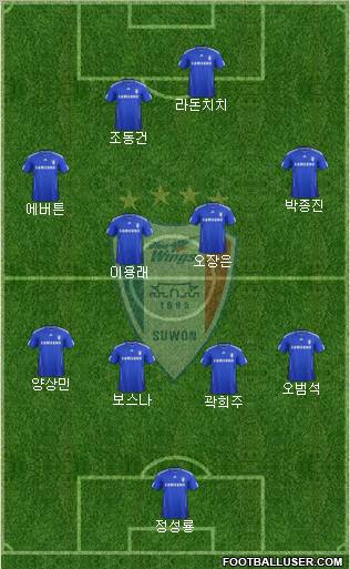 Suwon Samsung Blue Wings Formation 2012