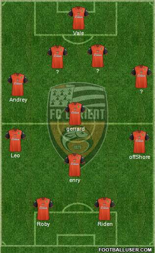 FC Lorient Bretagne Sud Formation 2012