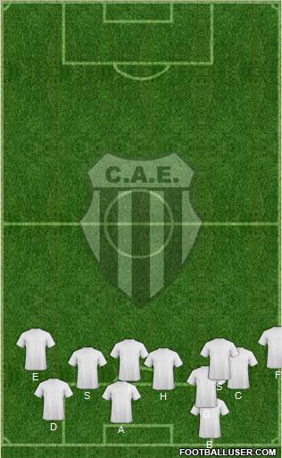 Estudiantes de Buenos Aires Formation 2012