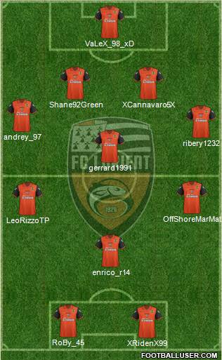FC Lorient Bretagne Sud Formation 2012
