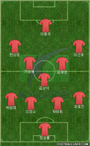 K-League All-Stars Formation 2012