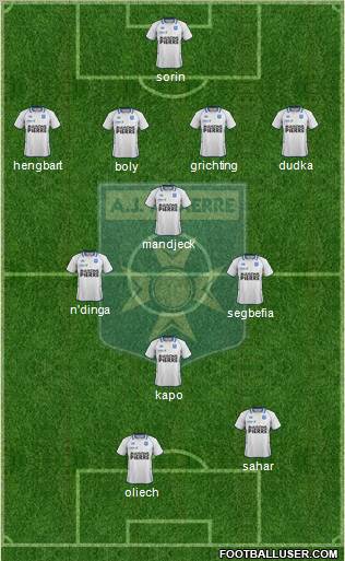 A.J. Auxerre Formation 2012