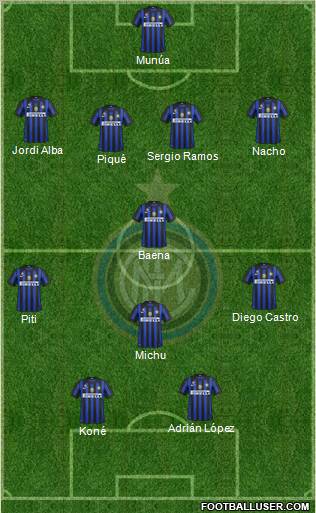 F.C. Internazionale Formation 2012
