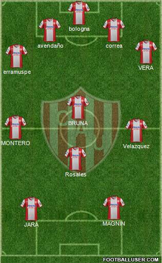 Unión de Santa Fe Formation 2012