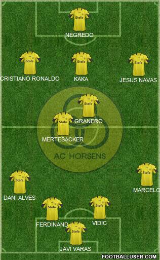 Alliance Club Horsens Formation 2012