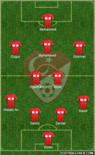 Turkey Formation 2012