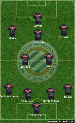 Montpellier Hérault Sport Club Formation 2012