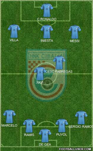 HNK Cibalia Formation 2012