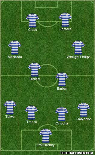 Queens Park Rangers Formation 2012