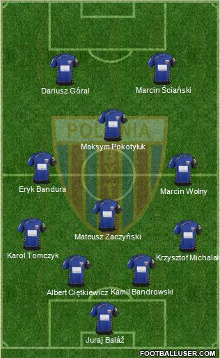 Polonia Bytom Formation 2012