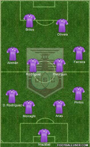 Defensor Sporting Club Formation 2012
