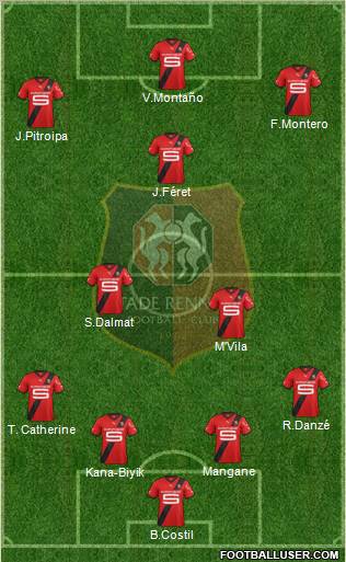 Stade Rennais Football Club Formation 2012